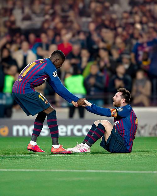 梅西在巴萨多少场