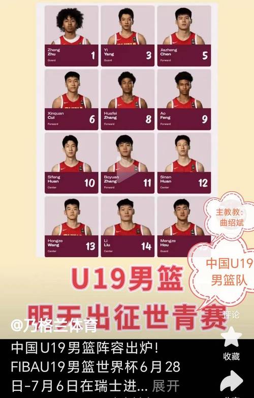 中国男篮队球员名单