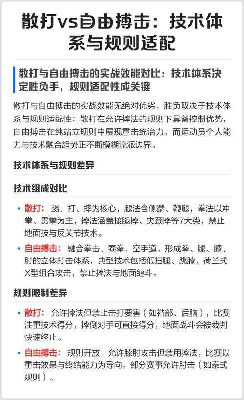 国际自由搏击规则