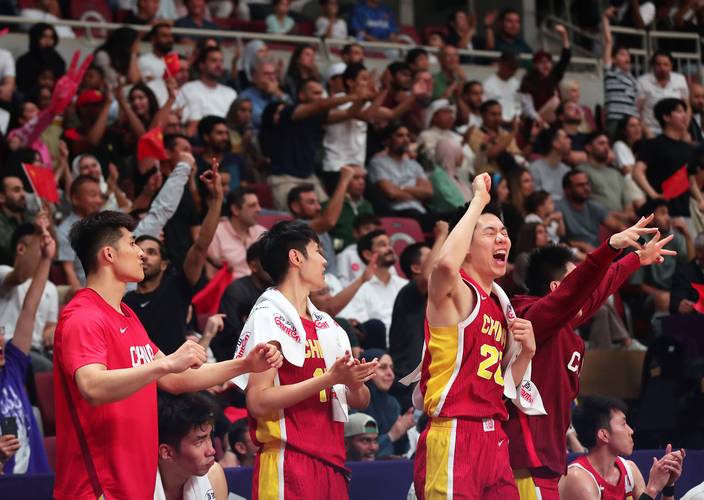 中国男篮亚运会最后50秒回放