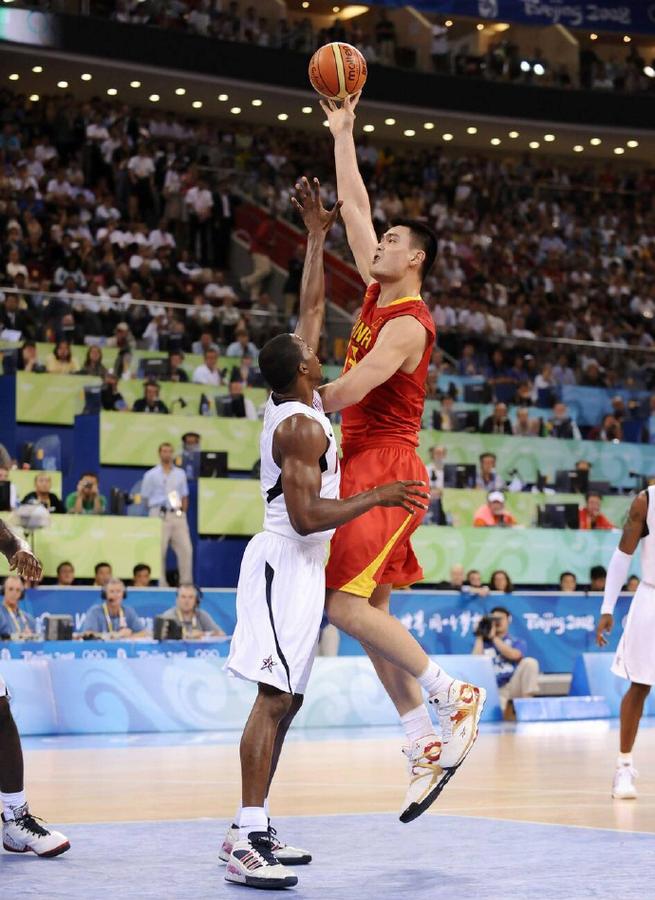 姚明在什么球队打球