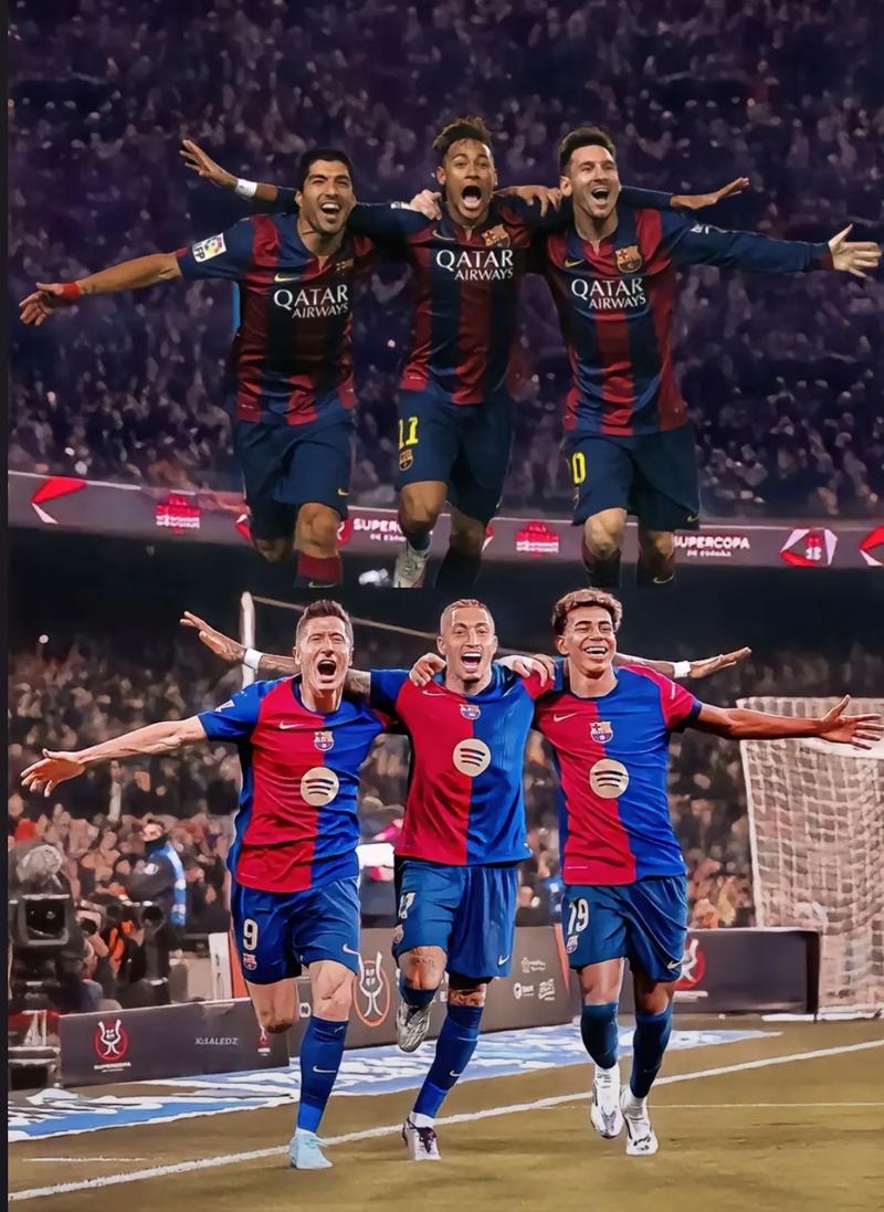 三叉戟时期巴萨阵容