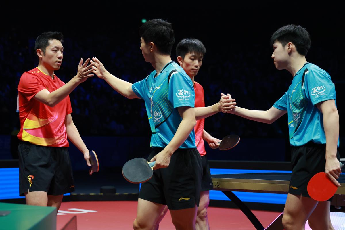 男子乒乓球团体赛几个人参加