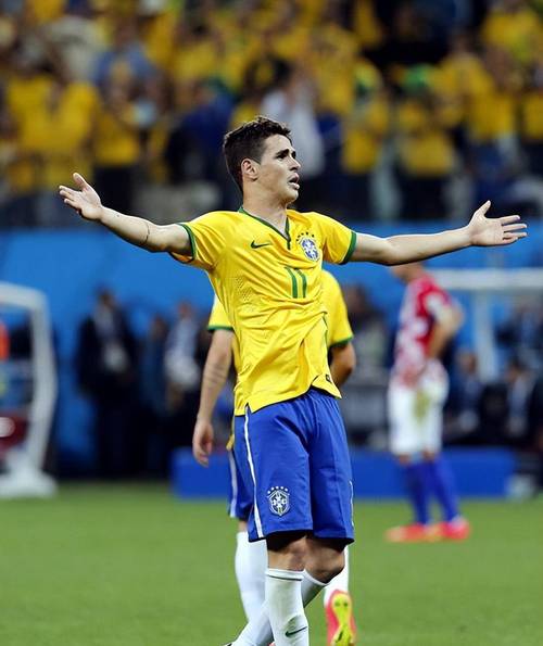 奥斯卡在切尔西踢什么位置的球