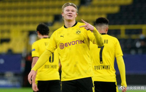 哈兰德欧冠进球纪录