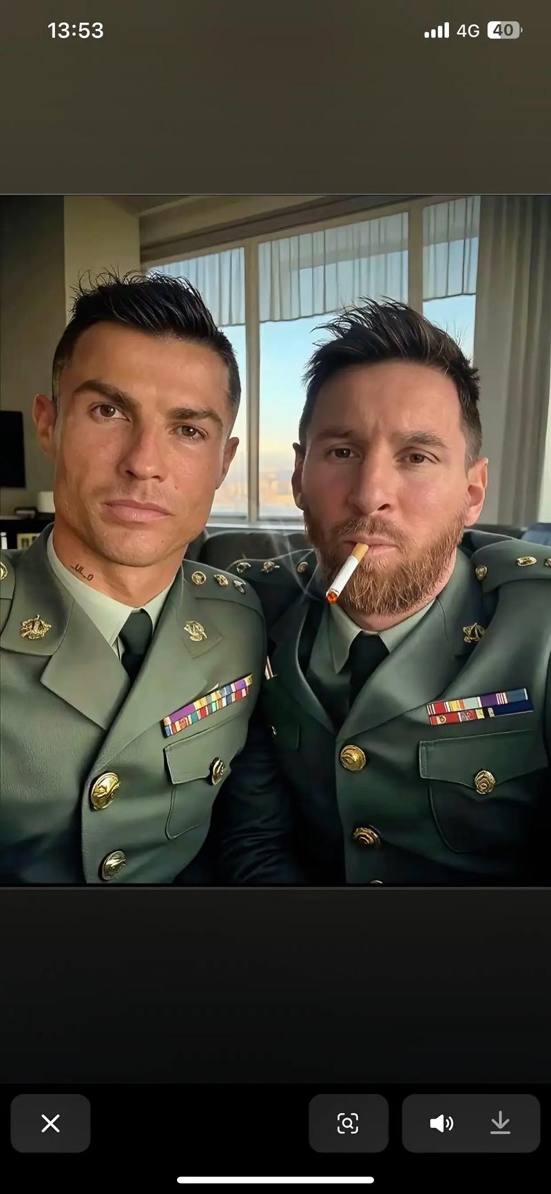 c罗和梅西是队友吗