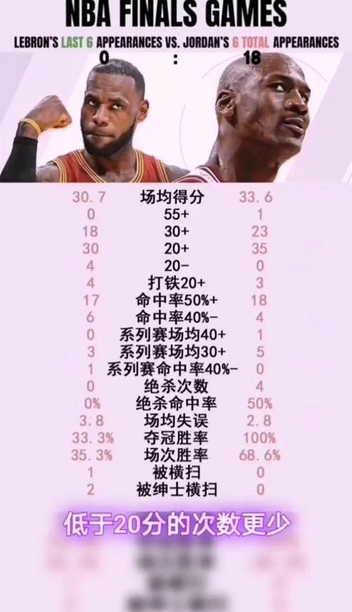 2020赛季詹姆斯总决赛数据
