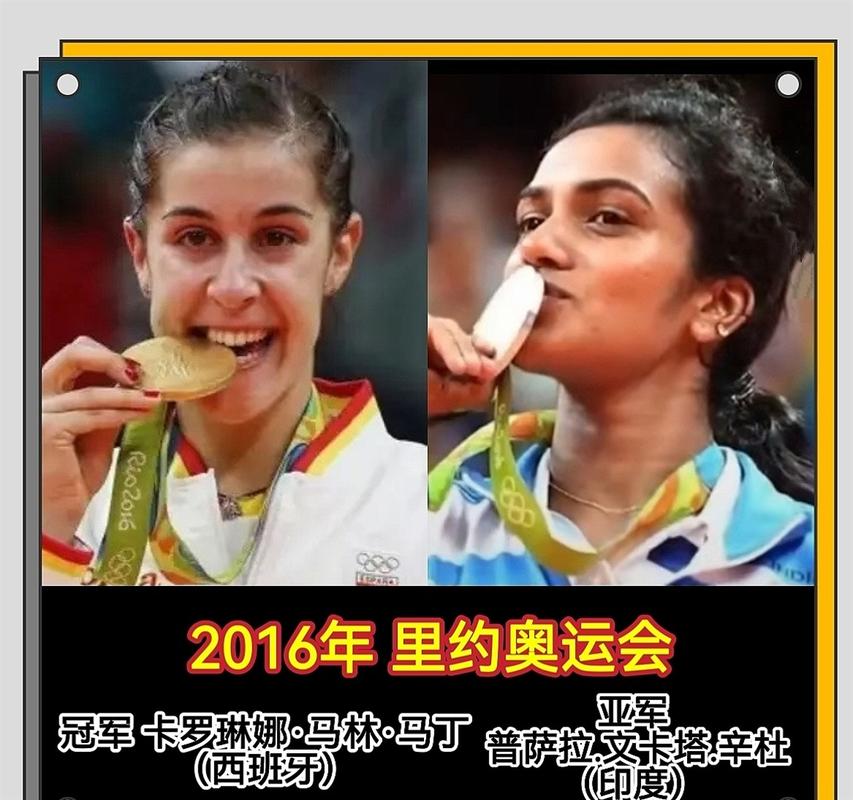 历届奥运会女单冠军