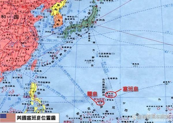 北马里亚纳群岛地理位置