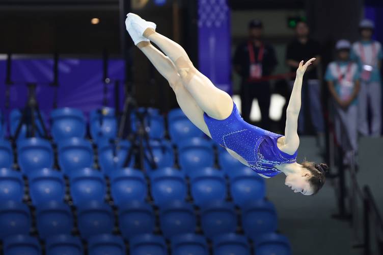 蹦床奥运冠亚军