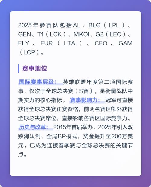 msi季中冠军赛是什么比赛啊